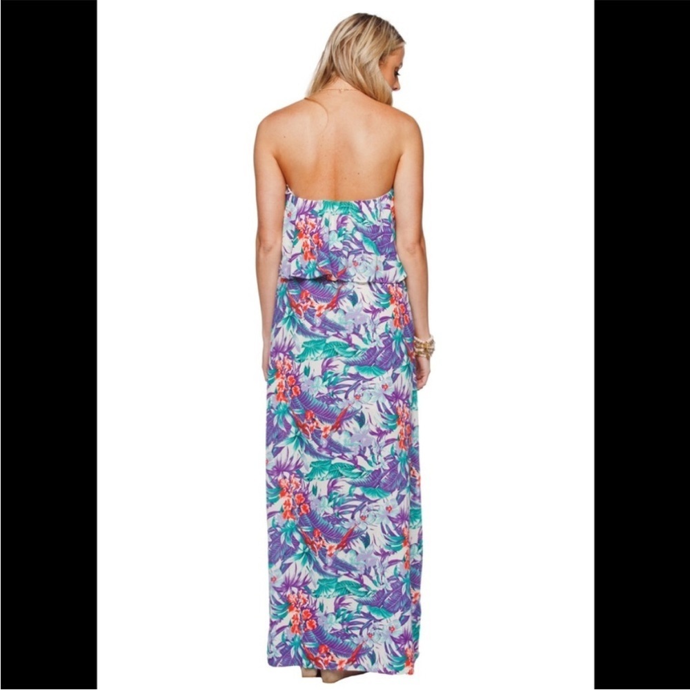 NWT Izzy & Lola Sangria Lani Maxi Dress - Picture 8 of 8